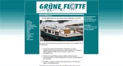 Desktop Screenshot of gruene-flotte.de